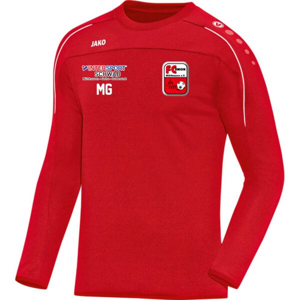 Union Mühlhausen Sweatshirt Rot Kinder