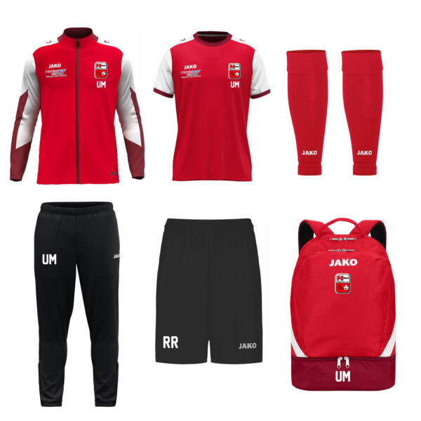 Union Mühlhausen Kinder Set 6-teilig mit Rucksack