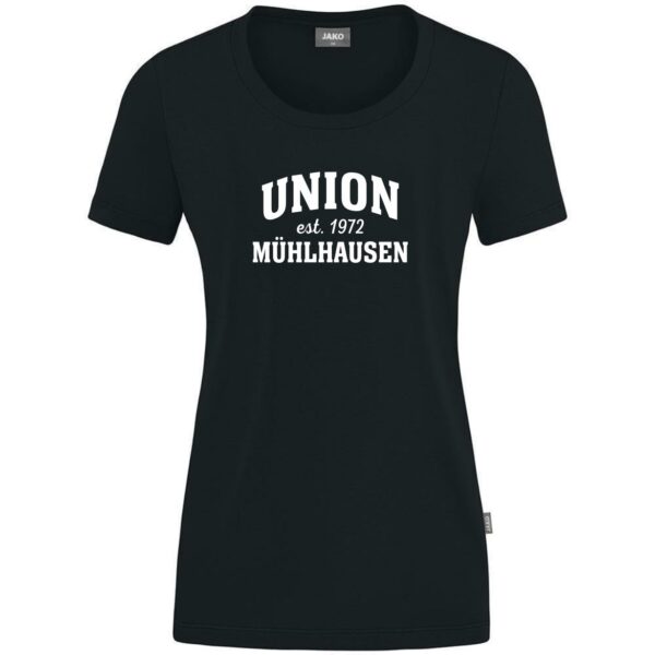 Fanshirt Union Mühlhausen Schwarz Erwachsene – Bild 2