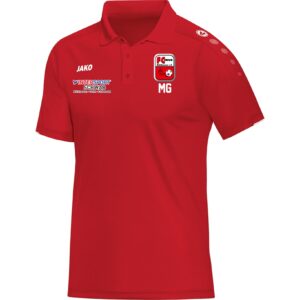 Union Mühlhausen Poloshirt Classico Rot