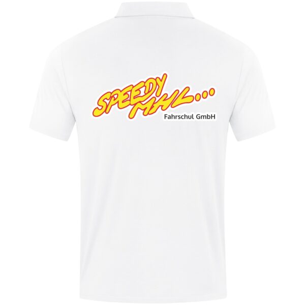 Union Mühlhausen Poloshirt Power Weiß – Bild 2