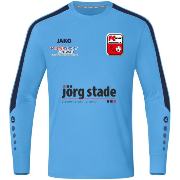 Union Mühlhausen Torwarttrikot Stade Blau