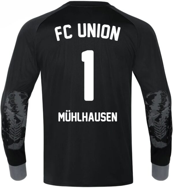 Union Mühlhausen Tropicana Torwarttrikot Schwarz – Bild 2