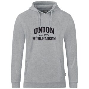 Fanhoodie Union Mühlhausen Grau Kinder