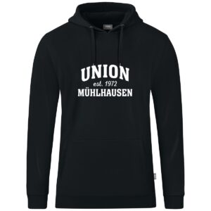 Fanhoodie Union Mühlhausen Schwarz Erwachsene