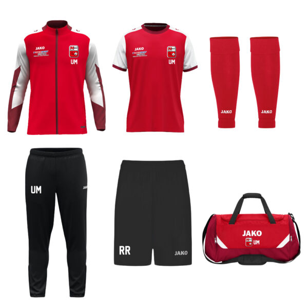 Union Mühlhausen Kinder Set 6-teilig mit Tasche