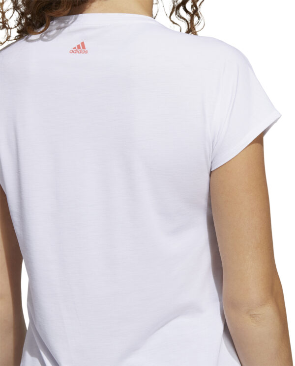 ADIDAS 3 BAR TEE WHITE/SEMTUR – Bild 4
