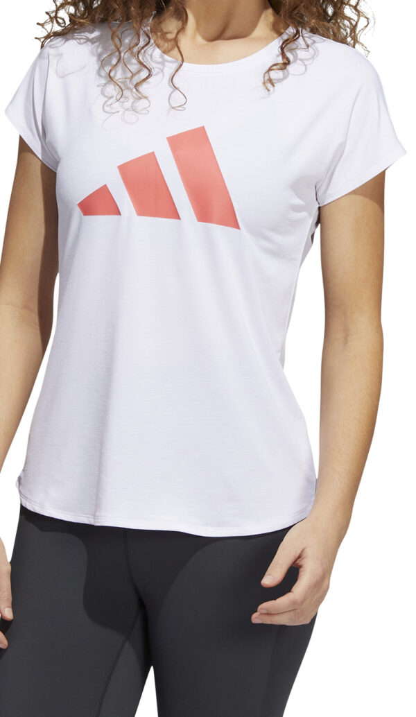 ADIDAS 3 BAR TEE WHITE/SEMTUR – Bild 5