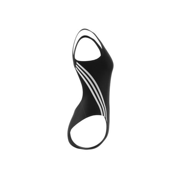 ADIDAS 3S SWIMSUIT BLACK/WHITE – Bild 3