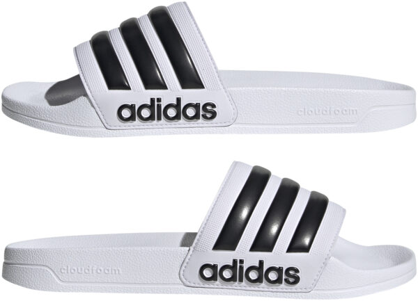 ADIDAS ADILETTE SHOWER FTWWHT/CBLACK/FTWWHT – Bild 8