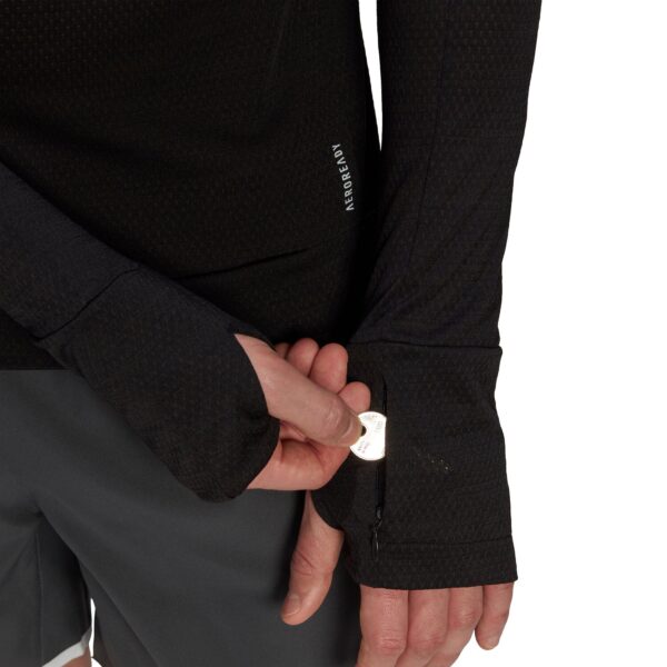 ADIDAS COOLER LONGSLEE BLACK – Bild 3