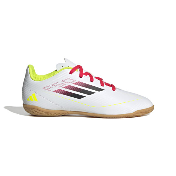ADIDAS F50 CLUB IN J FTWWHT/CBLACK/SYELLO