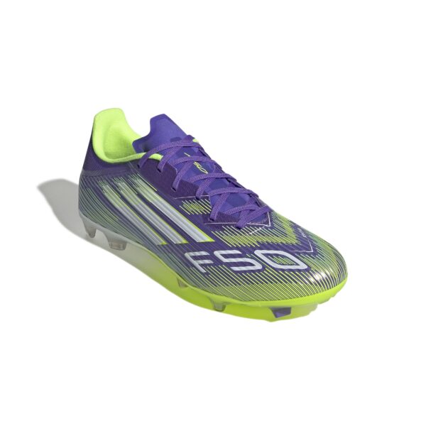 ADIDAS F50 LEAGUE FG/MG PURRUS/FTWWHT/LUCLEM – Bild 5
