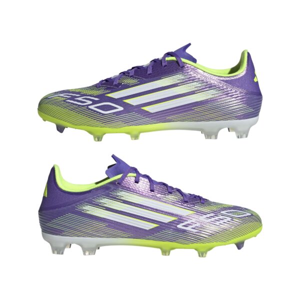 ADIDAS F50 LEAGUE FG/MG PURRUS/FTWWHT/LUCLEM – Bild 9