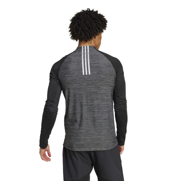 ADIDAS GYM+ 3S 1/4ZIP BLCKME – Bild 4