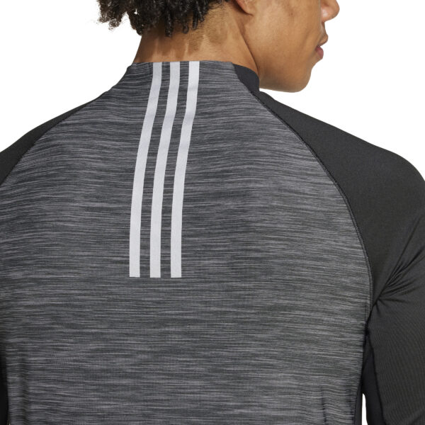 ADIDAS GYM+ 3S 1/4ZIP BLCKME – Bild 7