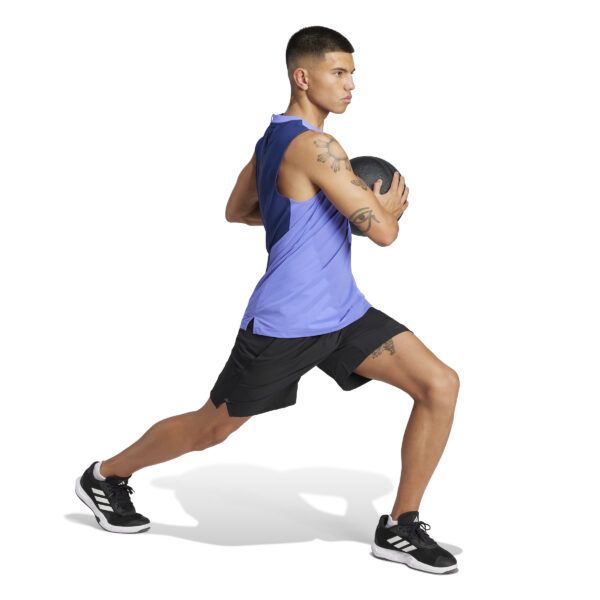 ADIDAS GYM+ SHORT BLACK – Bild 4