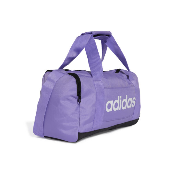 ADIDAS LINEAR DUFF XS VIOFUS/WHITE – Bild 2