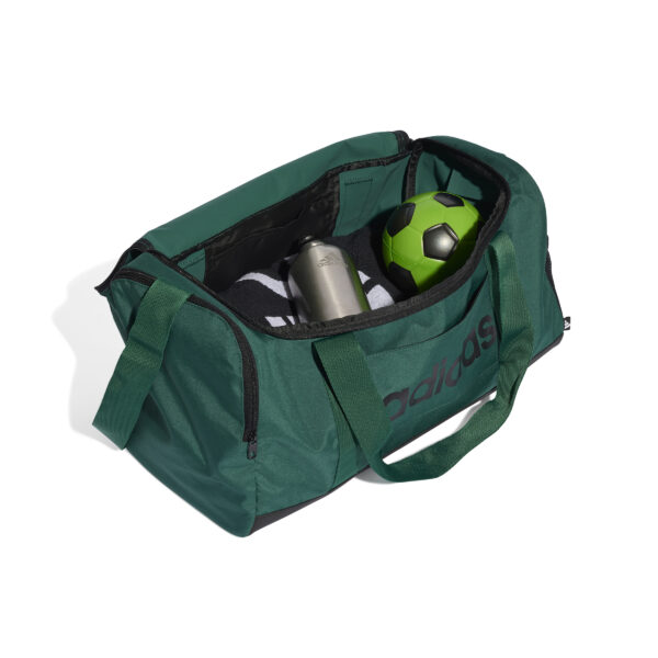 ADIDAS LINEAR DUFFEL S CGREEN/BLACK – Bild 3