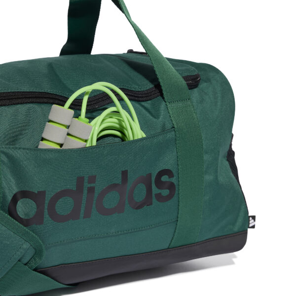 ADIDAS LINEAR DUFFEL S CGREEN/BLACK – Bild 4