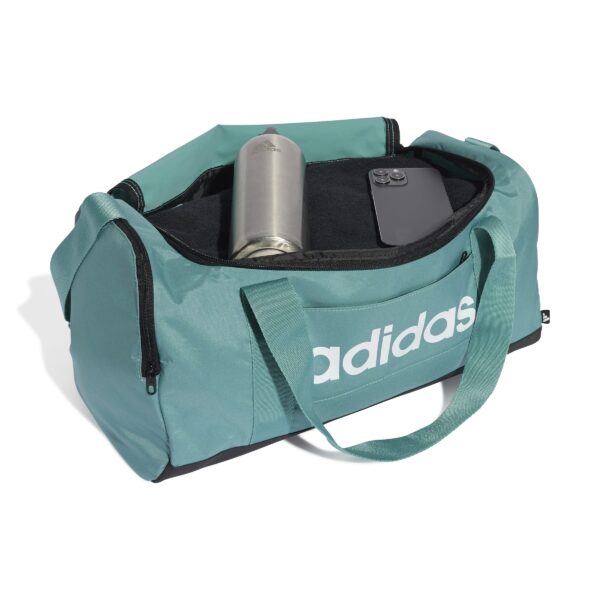 ADIDAS LINEAR DUFFEL S POWTEA/BLACK/WHITE – Bild 3