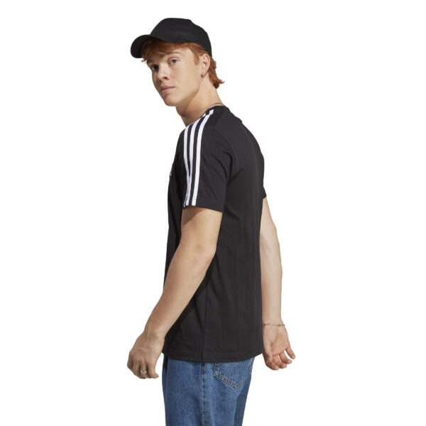 ADIDAS M 3S SJ T BLACK/WHITE – Bild 2