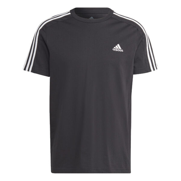 ADIDAS M 3S SJ T BLACK/WHITE – Bild 4
