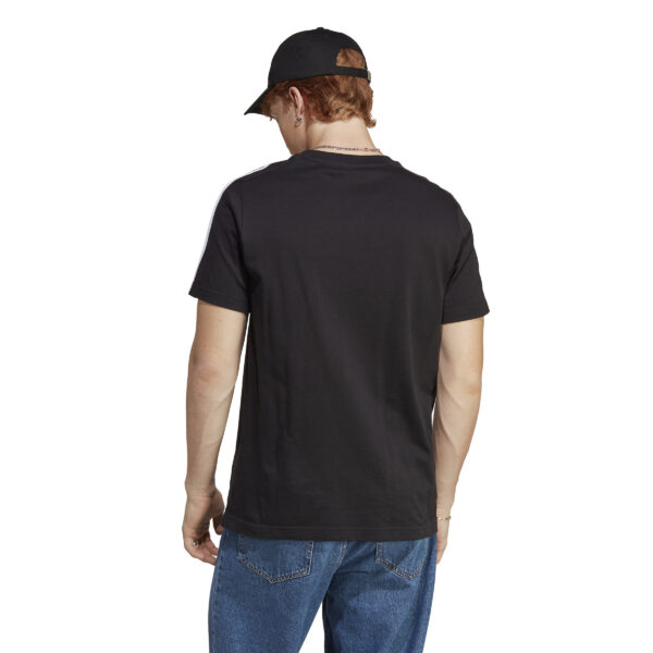 ADIDAS M 3S SJ T BLACK/WHITE – Bild 5