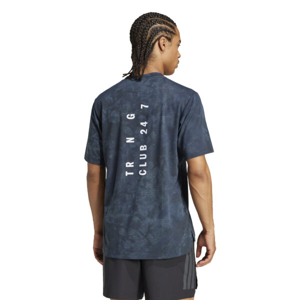 ADIDAS POWER AOP TEE AURINK/BLACK – Bild 3