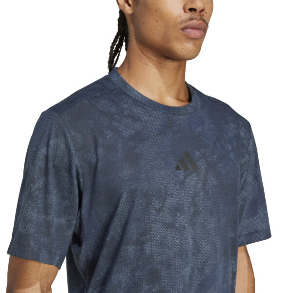 ADIDAS POWER AOP TEE AURINK/BLACK – Bild 6