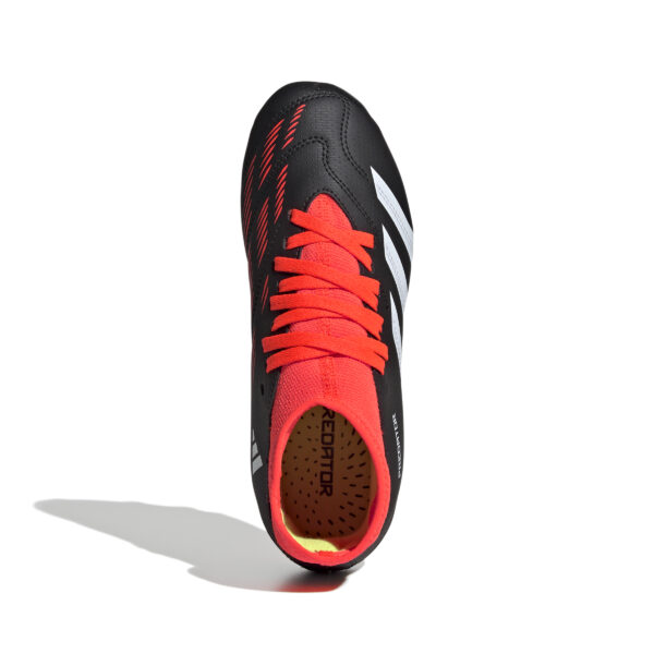 ADIDAS PREDATOR CLUB S FxG J CBLACK/FTWWHT/SOLRED – Bild 2