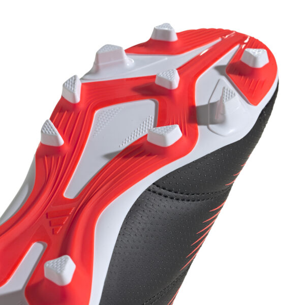 ADIDAS PREDATOR CLUB S FxG J CBLACK/FTWWHT/SOLRED – Bild 8