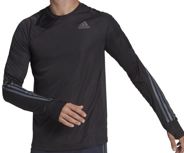 ADIDAS RUN ICON LS BLACK – Bild 5