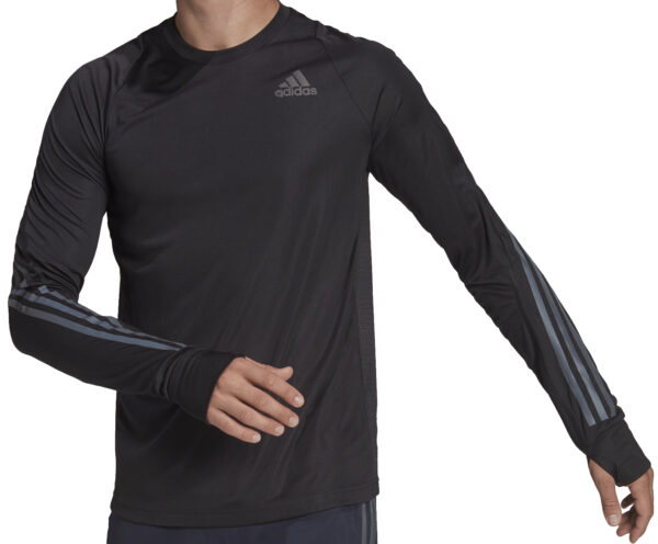 ADIDAS RUN ICON LS BLACK – Bild 6