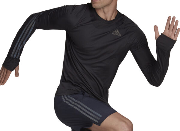 ADIDAS RUN ICON LS BLACK – Bild 7