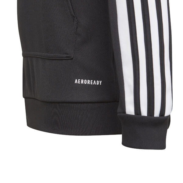 ADIDAS SQ21 HOOD Y BLACK/WHITE – Bild 4