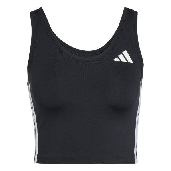 ADIDAS TE 3S CROP TANK BLACK/WHITE – Bild 2