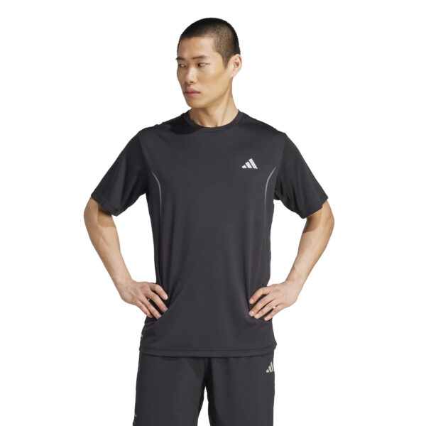 ADIDAS TECH APP GF TEE BLACK – Bild 2