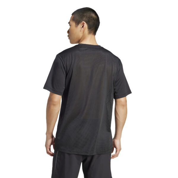 ADIDAS TECH APP GF TEE BLACK – Bild 3