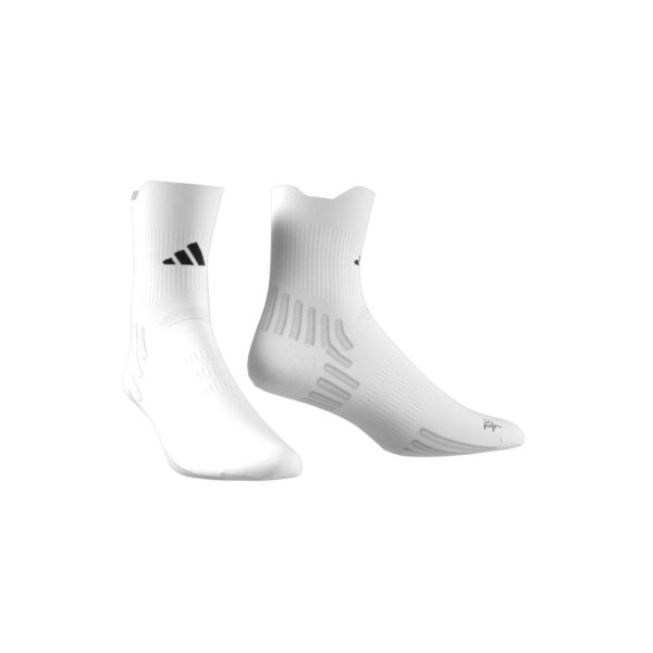 ADIDAS TENNIS QRT SOCK WHITE/BLACK – Bild 2