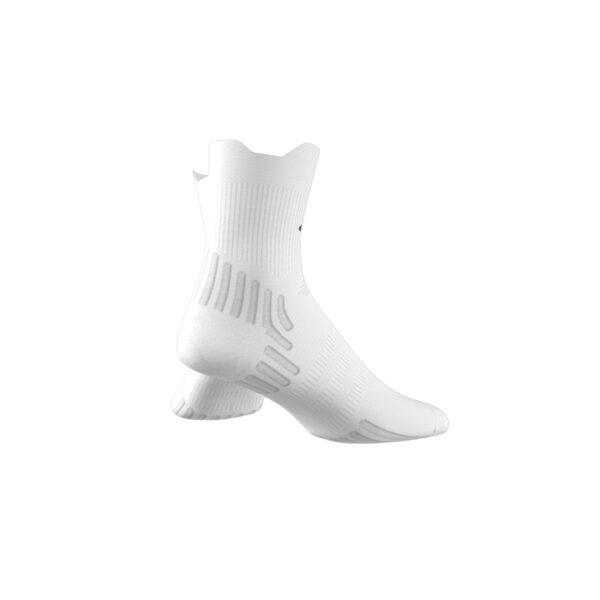 ADIDAS TENNIS QRT SOCK WHITE/BLACK – Bild 4
