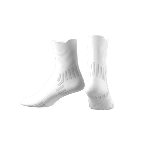ADIDAS TENNIS QRT SOCK WHITE/BLACK – Bild 5
