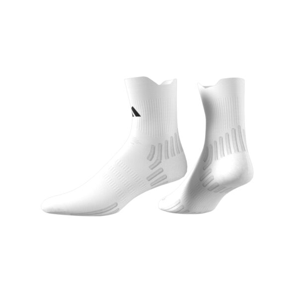 ADIDAS TENNIS QRT SOCK WHITE/BLACK – Bild 6