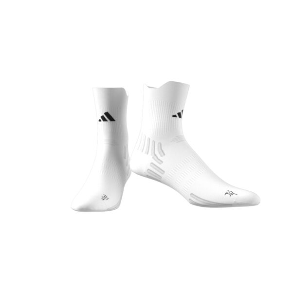 ADIDAS TENNIS QRT SOCK WHITE/BLACK – Bild 9
