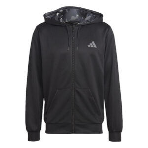 ADIDAS TR-ES+ BL FZ JA BLACK/GREFIV