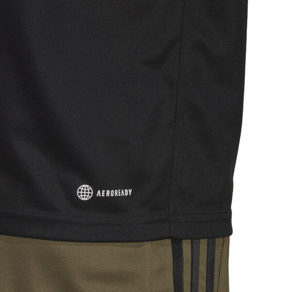 ADIDAS TR-ES PIQ 3POLO BLACK/WHITE – Bild 5