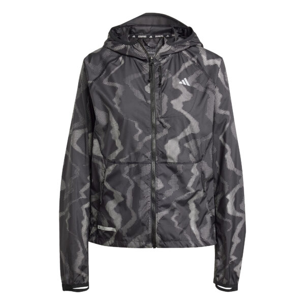 ADIDAS ULT PREM JKT BLACK/REFSIL