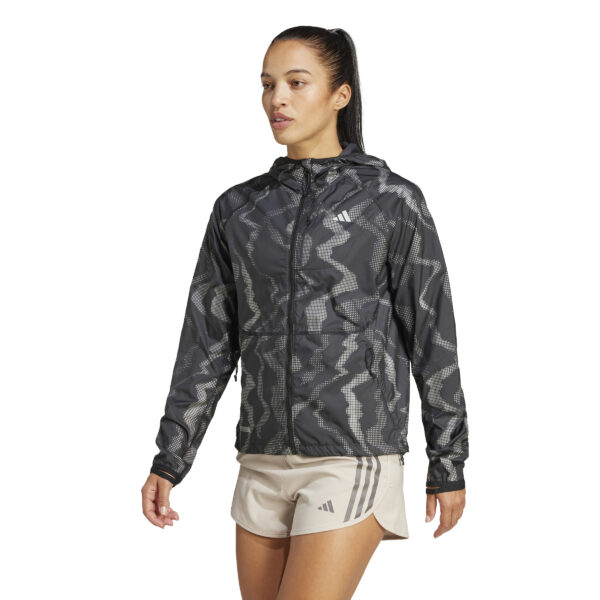 ADIDAS ULT PREM JKT BLACK/REFSIL – Bild 2