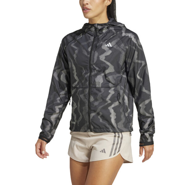 ADIDAS ULT PREM JKT BLACK/REFSIL – Bild 3
