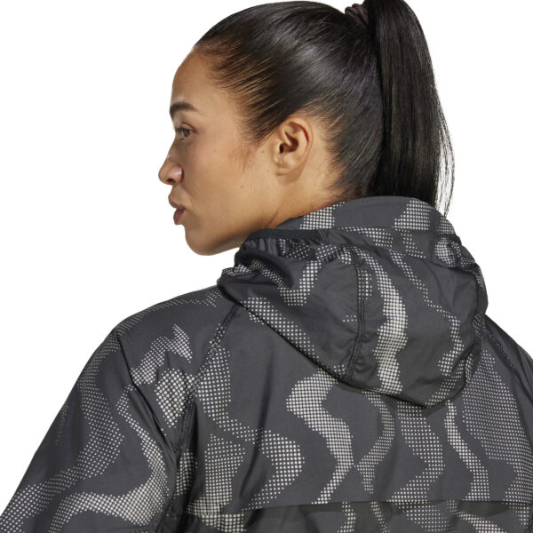 ADIDAS ULT PREM JKT BLACK/REFSIL – Bild 6